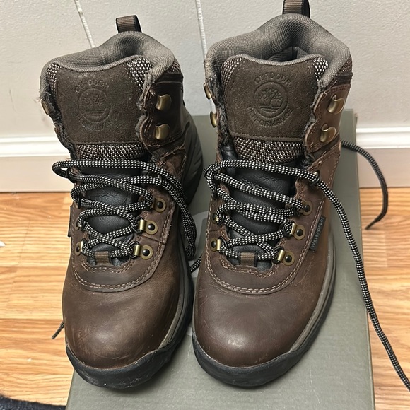 Timberland Brown Waterproof Winter Hiking Boots Women's sz 7 - Picture 3 of 9